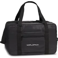 Worldpack faltbare Reisetasche *schwarz