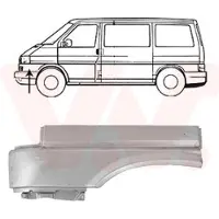 VAN WEZEL Kotflügel 5875153 vorne links