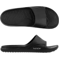 Original Brands HOLSTER Holster Pointbreak Vegane Flip-Flops – Leichte EVA-Slides – Podologisches Fußbett – Damen SCHWARZ 39