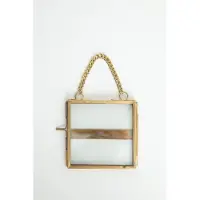 Sissy-Boy Viereckiger Goldfarbener Fotorahmen Mit Kette