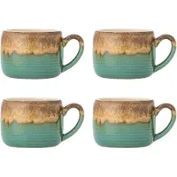 Bloomingville Sheen Tassen grün 4er Set