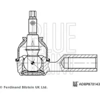 Blue Print Spurstangenkopf ADBP870143