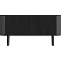 UMAGE - Treasures Sideboard mit 3 Türen, Eiche schwarz / shadow