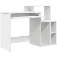 vidaXL Schreibtisch Weiß 120,5 x 44 x 88,5 cm Holzwerkstoff