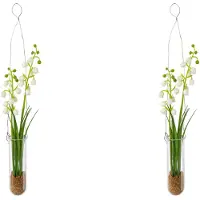 Creativ Green Kunstblume "Maiglöckchen in Hängevase"