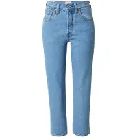 Levi's Damen Jeanshose 501 Crop High Rise, Straight Fit, Blau (Great Story), W28
