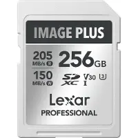 Lexar Image Plus SD-Karte UHS-I V30 R205/W150 MB/s - 256GB