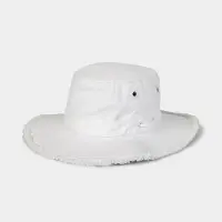 Tilley Hut Fringe Wanderer Damen White-M