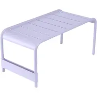 Fermob LUXEMBOURG großer niedriger Tisch/Bank Aluminium 86x44 cm