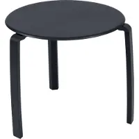 Fermob ALIZE Beistelltisch Aluminium Ø 48 CM - Anthrazit