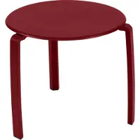 Fermob ALIZE Beistelltisch Aluminium Ø 48 CM - Chili