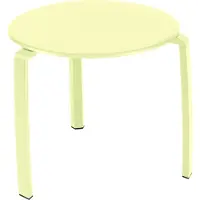 Fermob ALIZE Beistelltisch Aluminium Ø 48 CM - Zitronensorbet