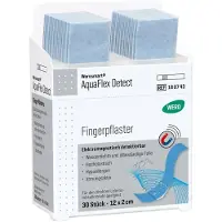 WERO AquaFlex Detect Fingerpflaster, Pflasterspender-Einsatz 30 St