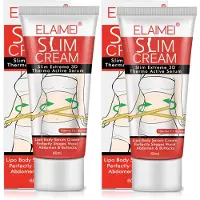 P-Beauty Körpercreme Fettverbrennungs Slim Cream Körperfett 2x60 ml Creme