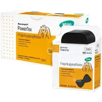 WERO PowerTex Fingerkuppenpflaster, Pflasterspender-Einsätze 100 St
