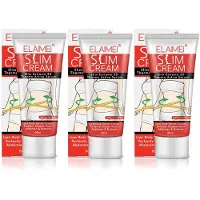P-Beauty Körpercreme Fettverbrennungs Slim Cream Körperfett 3x60 ml Creme