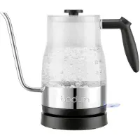 Bodum Wasserkocher Chambord Elektrisch Mit Schwanenhals Transparent 1 L