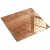 Tulup GLASPLATTE 60x52 cm Holz