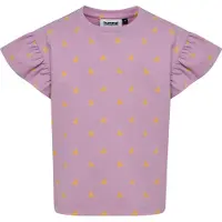 Hummel T-Shirt Hmlmusse Mädchen in Lila | Gr.: 122