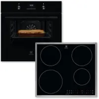 Electrolux ELXB4K (KOFGH40BK + LIT60433M) Backofenset 8Heizarten AquaClean Induktion 60cm Edelstahlrahmen