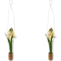 Creativ Green Kunstblume "Hyacinthe in Hängevase"