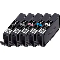 Canon PGI-72 PBK/GY/PM/PC/CO Multipack mit 5 Tinten, Standardertrag, Grau, Foto schwarz, Foto zyan, Foto magenta, 5 Stück(e), 430 Seiten, 510 Seiten, Multipack