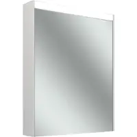 Schneider OBJECT Line Comfort LED Spiegelschrank, 1 Tür 60cm, Anschlag wechselbar, 595x123x743mm, B