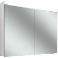 Schneider LOW plus 15 LED Spiegelschrank, 2 Türen 50/50cm, 995x147x747mm, Beleuchtung oben