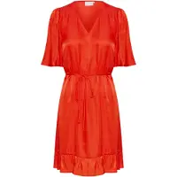Kaffe Kleid in Orange - 44