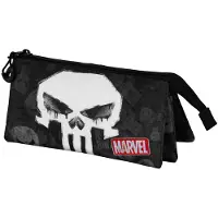 KARACTERMANIA Marvel Punisher Skull triple Federmappe