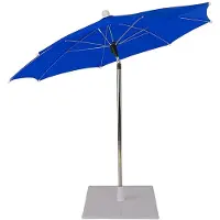 Spies Online Kompakter Tischsonnenschirm – ø 60 x 56 cm – Mini-Sonnenschirm – Tischsonnenschirm für draußen – Moderner Tischsonnenschirm – Blau