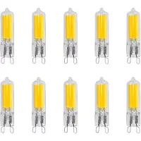 Avide G9 LED-Kapsellampe 5W 500lm 3000K warmweiß 10 Stück