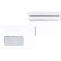 Eurokuvert Briefumschläge, DIN C6, mit Fenster, selbstklebend, 1000 Stück