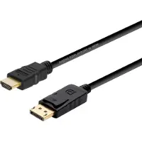 Aisens A125-0364 Videokabel-Adapter 2 m DisplayPort HDMI Schwarz