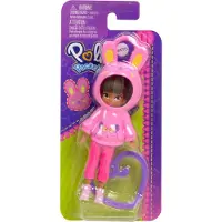 Polly Pocket Κούκλα Μινιατούρα - με Φουτεράκι Κουνελάκι για 4+ ετών HRD63