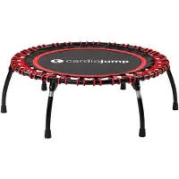 Cardiojump Fitnesstrampolin Premium 100 cm – rot CJ-FT-100