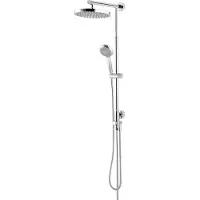 Schulte Duschsystem 'Rain Classic' mit Umsteller, rund, 148 cm