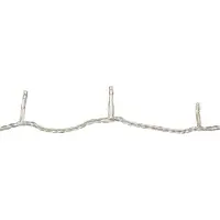 Konstsmide - Micro LED Lichterkette, verschweißt, 20 bernsteinfarbene Dioden, 24V Innentrafo, transparentes Kabel; 6351-823