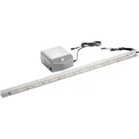Fackelmann LED-Waschbecken Mini Einbau-Set / Maße: ca. 45 cm breit / batteriebetriebenes BackLight Mini für Glasbecken / hochwertiges LED-Band für Waschtisch aus Glas / inklusive Batterien