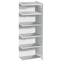 Kerkmann Anbau-Regal ARTLINE, 4 B”den, (B)780 mm, weiá