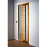 Marley Falttür »New Generation«, Buche Karo-Weiß-Satiniert, 86 cm x 205 cm - braun