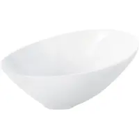 Asa selection Salatschale Vongole Bowl Asymmetric White 15,5 cm