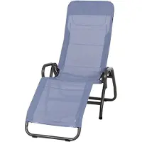Siena Garden Bito Sonnenliege 139x72x118 cm Stahl/Anthrazit