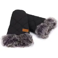 Fillikid Handwärmer "Nuuk" in Schwarz - onesize