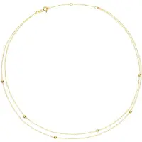 Jackie Gold Jackie JKN23.351 Dames Ketting 42cm JKN23.351 Damenhalskette