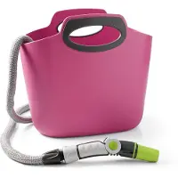 G.F. Aquapop 30 Textilschlauch fuchsia+ Armatur + Tasche, 10/30 m