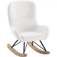 Vipack Kindersessel Boucle ca. 55x69x65 cm Creme Weiß