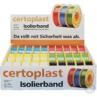 Certoplast Isolierbandsortiment 30tlg, farbig sort.