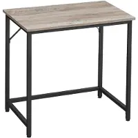 Vasagle Schreibtisch Computertisc 80x50x75cm schmaler Bürotisch Greige
