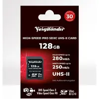 Voigtländer Prof. High-Speed SDXC 128GB UHS-II
